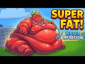 Sprout gets SUPER FAT from Water INFLATION! | Roblox Dandy's World Animation
