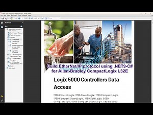 💢Build EtherNet/IP protocol using .NET9 - C# for Allen-Bradley PLC CompactLogix L32E