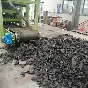 [Hot Item] Optima 1200mm Waste Truck 2800mm Tyre Recycling Machines Cutting Tires to Tdf