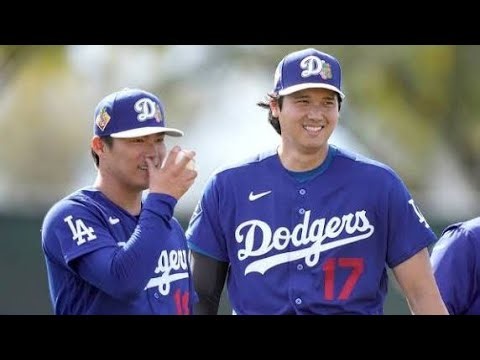 ⚾🔥大谷翔平が今キャンプ初登板！山本由伸と豪華ライブBPリレーに全米騒然