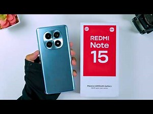 Xiaomi Redmi Note 15 Unboxing | Hands-On, Antutu, Design, Unbox, Camera Test