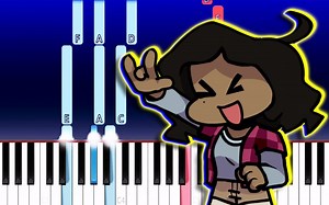 Marx - Vs Sunday - Friday Night Funkin (Piano Tutorial)