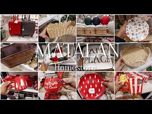 MATALAN CHRISTMAS 2025 || New Arrivals Festive Home Decor || Shop With Me . 🎄✨