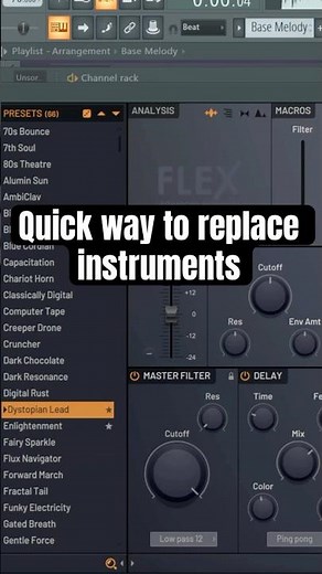 FL Studio : How to swap instruments quickly #flstudio #musicproducer