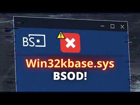 Get Rid of Win32kbase sys BSOD keep happening in Windows 10