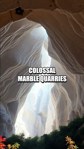 The Unique Marble Caverns of Carrara, Italy