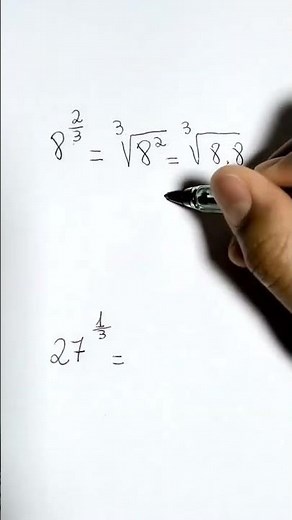 implifying Fractional Exponents (Rational Powers): Step-by-Step Example