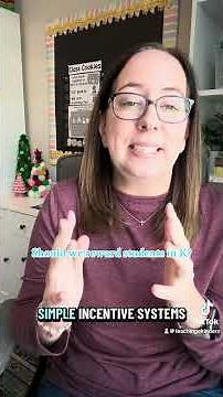 Should We Reward Expected Behavior in Kindergarten? Classroom Management Tips for using Incentives