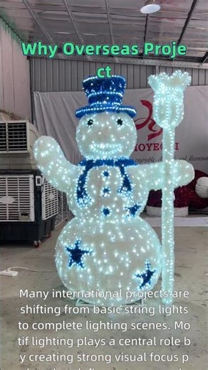 Overseas clients typically focus on whether motif lights can be adapted to their specific site condi