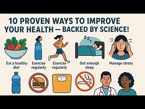 10 Proven Ways to Improve Your Health — Backed by Science!