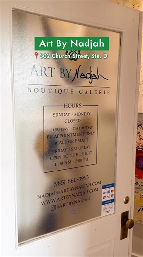 3.5K views · 27 reactions | Downtown Houma’s art scene knows how to do it right y’all.  Art By Nadjah  302 Church Street, Ste. D  That’s So Kassie  304 Church Street  Terrebonne Fine Arts Guild  630 Belanger Street Each gallery brings its own unique flair to Houma’s creative heart. Y’all come see what our local artists are dreamin’ up down the bayou!  | Explore Houma | Facebook