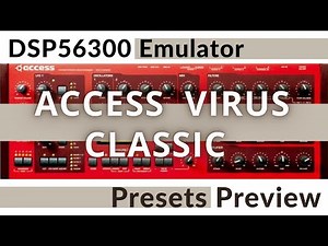 Access Virus Classic | DSP56300 Emulator v.1.2.4