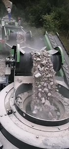 BTMA machine limestone crushing sand and gravel production site. | BTMA Mining Machine