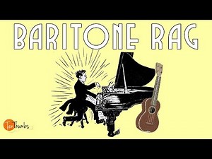 Baritone Ukulele - Ragtime Fingerpickin' Ukulele Tutorial With Tabs