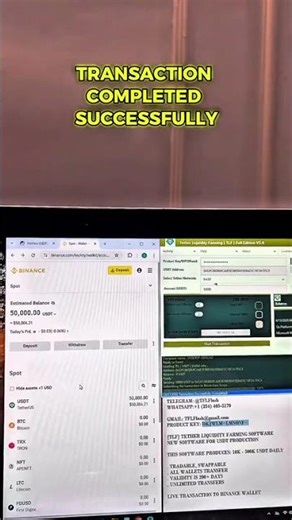 Flash USDT To Binance || Flash USDT Transferable #flashusdt #binance