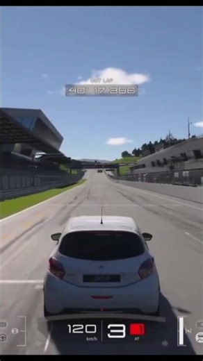 [ドラッグレース！]Peugeot RCZ GT Line VS Peugeot 208 GTi by Peugeot Sport#ドラッグレース#dragrace#short#shorts#gt7