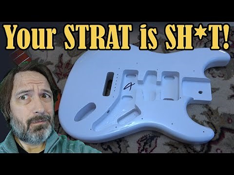 My TEMU Partscaster Guitar Build Will DESTROY Your Fender STRAT!