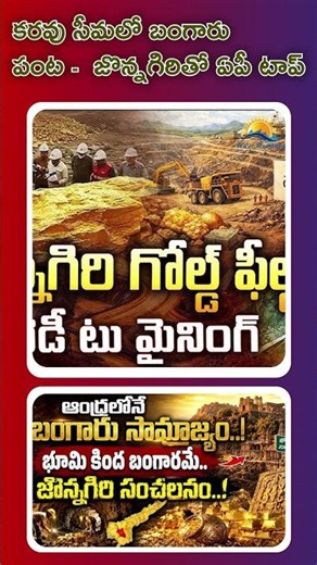 కరవు సీమలో బంగారు పంట - జొన్నగిరితో ఏపీ టాప్ | RAVI REPORTS