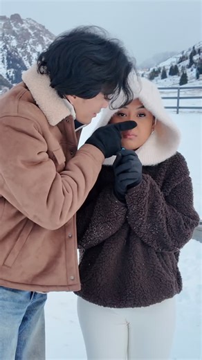 Nans ☀️ on Instagram: "You thought I only made ONE ringtone for you?! Here’s one with lyrics so you can sing along.. SING ALONG?! 🥲 (Btw, be ready bc I’m about to bombard you with Kazakhstan posts before the next country! Let’s goooo! 🇰🇿) #instagram #instareels #reels #couple #kazakhstan"