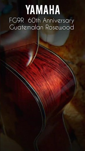 Yamaha FG9R 60th Anniversary | Guatemalan Rosewood unreal tone #fg9 #yamahaguitars