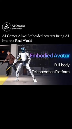 AI ORACLE Revolution 🔥 on Instagram: "An embodied avatar full-body teleoperation platform is a system that allows a human operator to remotely control a physical robotic avatar, typically a humanoid robot, with their full body movements in real time. This technology aims to provide the operator with a sense of "embodiment" or "telexistence" in the remote location, making them feel as though the robot is their own body. Operator System: The interface the human operator uses to provide input. Phy