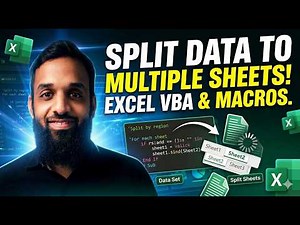 SPLIT DATA | Excel VBA/Macro Tutorial: Split a Range into Multiple Ranges Using AutoFilter