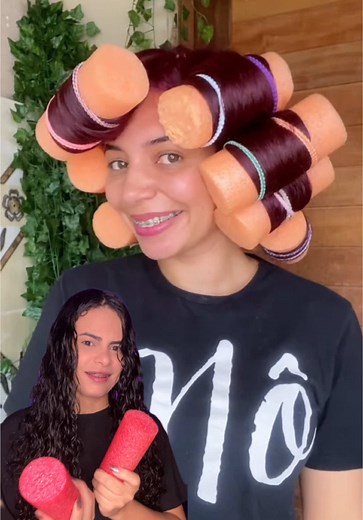 Alisamento Natural com Boia Macarrão para Cachos