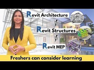 REVIT ( Architecture ) + REVIT ( Structures ) + REVIT ( MEP ) - Fresher Civil Engineers can Learn.