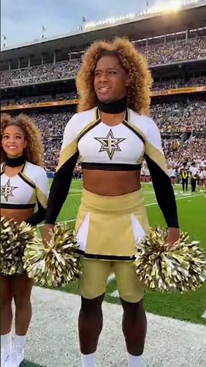 Quarterback to Cheerleader Transformation #football #makeover #tg #mtf #boytogirl #femboy #lgbt #ai