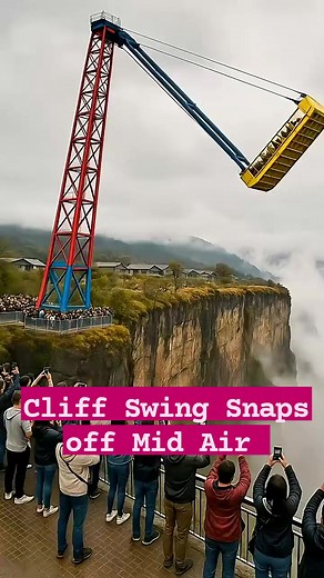 Cliff Swing Snaps off Mid Air | Muhammad Sohaib