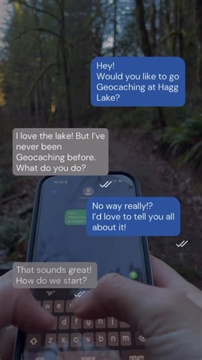 Washington County Parks on Instagram: "Enjoy exploring the outdoors and treasure hunting? Then give geocaching a go! We’ve got caches hidden around Hagg Lake. #geocache #treasurehunt #hagglake #optoutside"