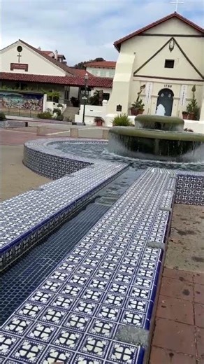 Tile Fountains in Downtown Ventura, CA