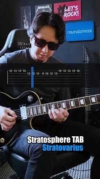 Stratovarius: Stratosphere TAB #guitartabs #guitarriff #guitarcover