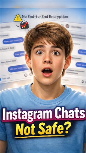 Instagram Privacy Danger ⚠️ Encryption OFF Explained!