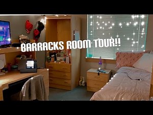 ARMY BARRACKS ROOM TOUR!