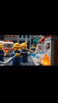 Part 14 | 🔥 LEGO House on Fire – Emotional Rescue Story