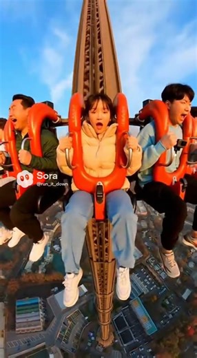 Terrifying Amusement Rides You Will Instantly Regret #Shorts #Scary #Funny #AmusementPark