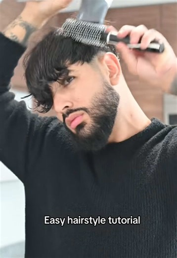 Easy Curly Hairstyle Tutorial for Men