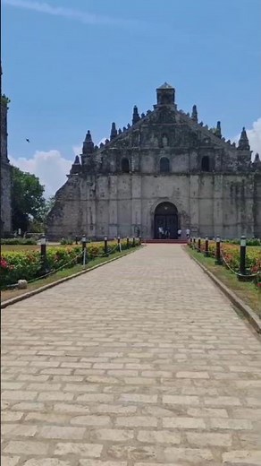 🏛️Discovering Paoay Church 🇵🇭 | A Stunning Earthquake-Proof Heritage Site!🔔✨#phillipines #catholic