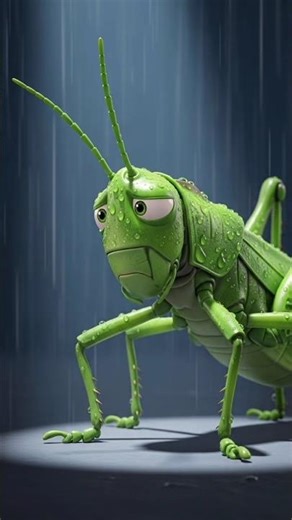 Don’t Waste Time! ⏳ Ant vs Grasshopper Pixar 3D Moral Story