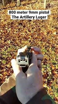 The Artillery Luger is an amazing historical 9mm WWI era pistol and carbine.