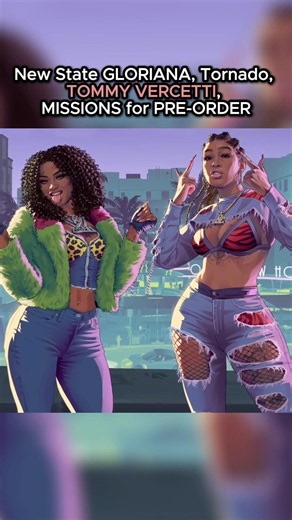 GTA 6- New State GLORIANA, Tornado, TOMMY VERCETTI, MISSIONS for PRE-ORDER & SECRETS. ALL DETAILS