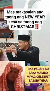 #SO BIDAAN O MIYAG CELEBRIT SA NEW YEAR AGO SO MIYAG CHRISTMAS. | Thotolan ko mga Nabi