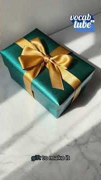 gift - English Vocabulary Learning #Shorts