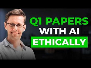 8 NEW unbelievable ways to use AI to publish Q1 papers (ETHICALLY)