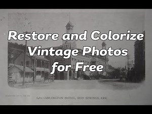 Restore, Repair and Colorize Vintage Photos for Free with just one click.