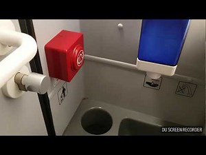 Flix Bus Toilet Tutorial - How to use "Flix Bus” ,On bus Toilet