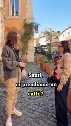 Learn Italian: Going for a coffee with friends 🇮🇹