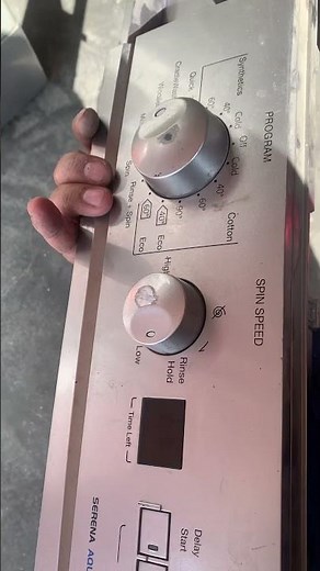 Ifb front load washing machine switch problem and balance problem#automobile