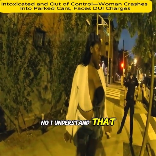 11K views · 133 reactions | Intoxicated and Out of Control Woman Crashes Into Parked Cars, Faces DUI Charges | Baddies Fans | Facebook